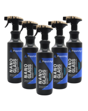 5x Nano Glass 1L – Płyn do Czyszczenia Szyb, Luster i Powierzchni Szklanych 