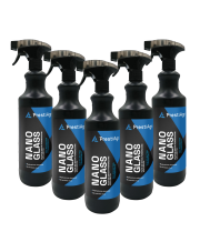 5x Nano Glass 1L – Płyn do Czyszczenia Szyb, Luster i Powierzchni Szklanych 